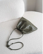 Wildfool The Matera Woven Pouch — detail view