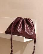Wildfool The Matera Woven Pouch — detail view