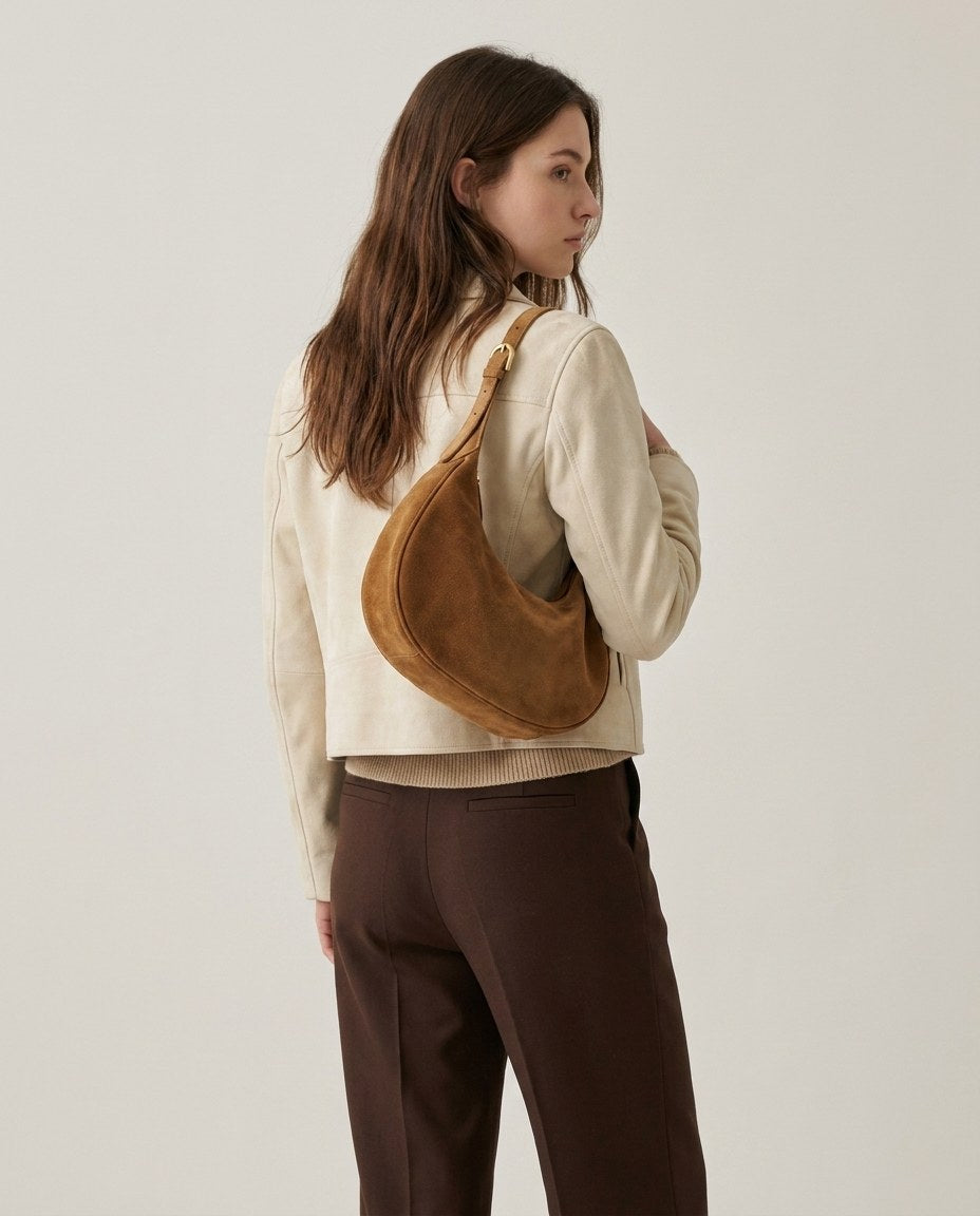 Wildfool The Cassis Crescent Bag — detail view