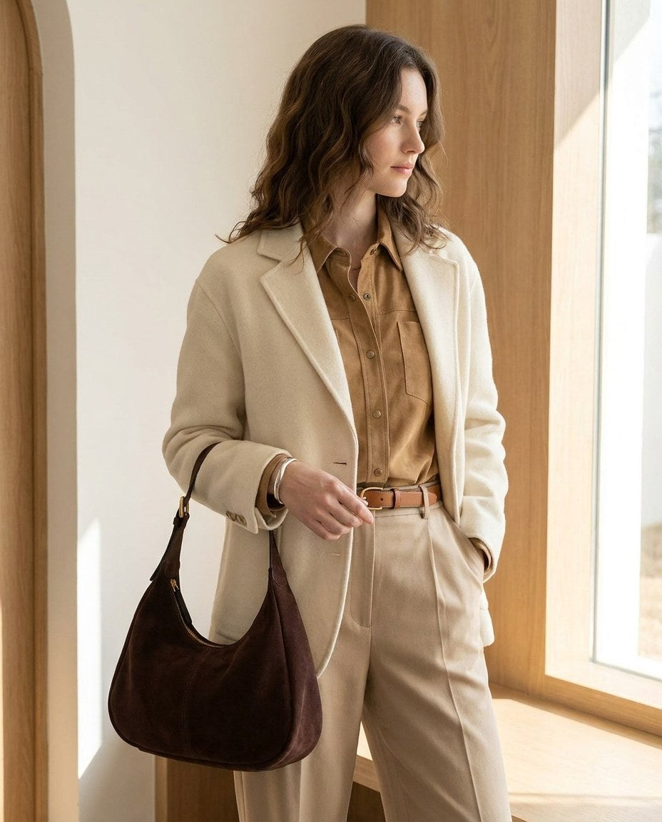 Wildfool The Cassis Crescent Bag — detail view