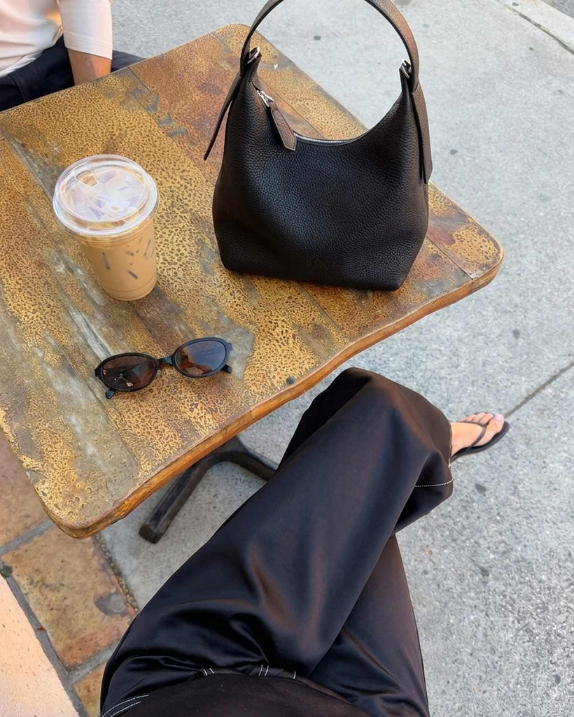 The Lido Mini Hobo — worn
