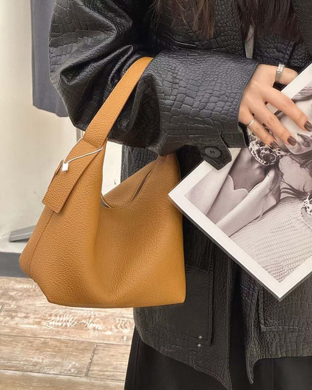 Wildfool The Lido Mini Hobo — detail view