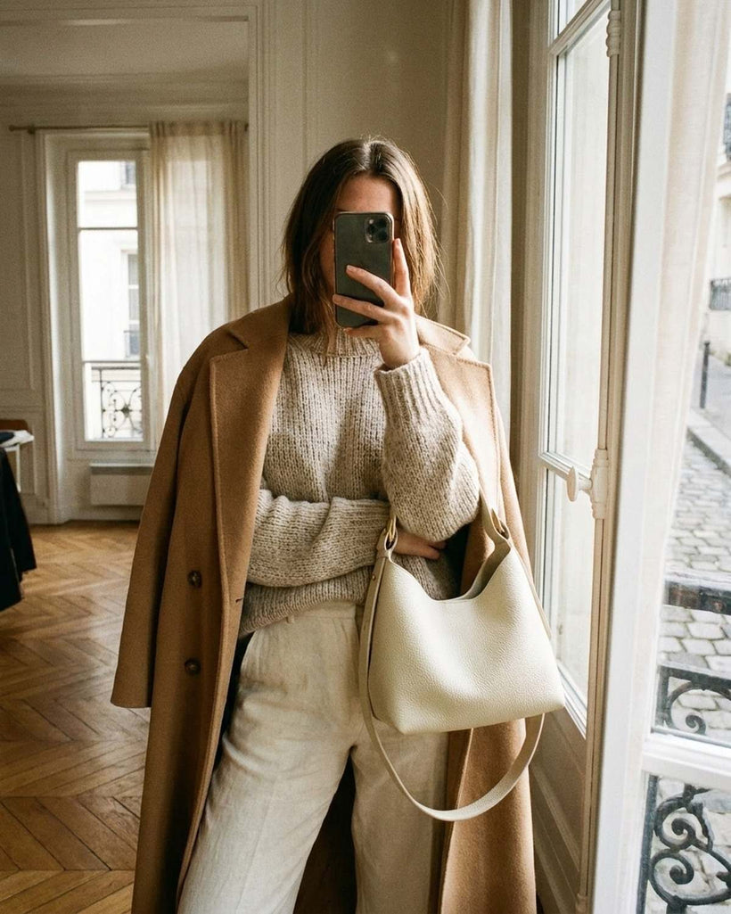 The Lido Mini Hobo — worn