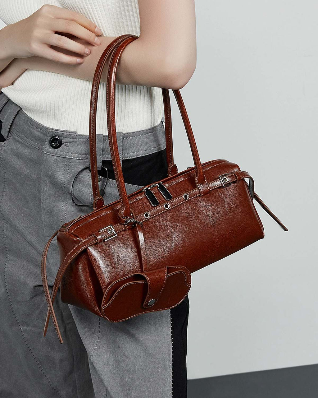Wildfool The Roma Bowling Bag — detail view