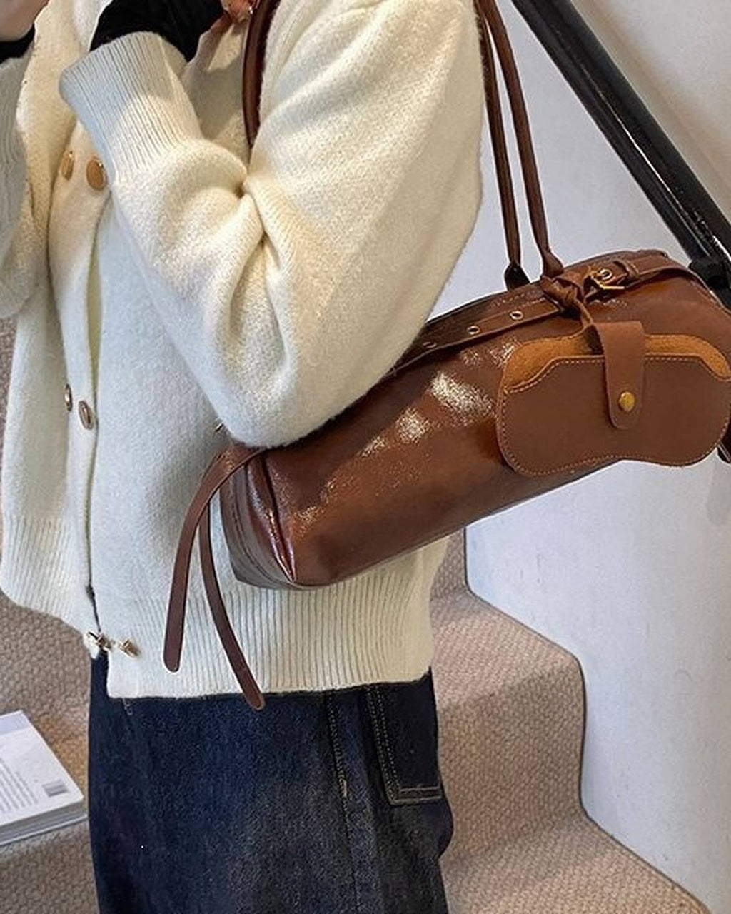 Wildfool The Roma Bowling Bag — detail view