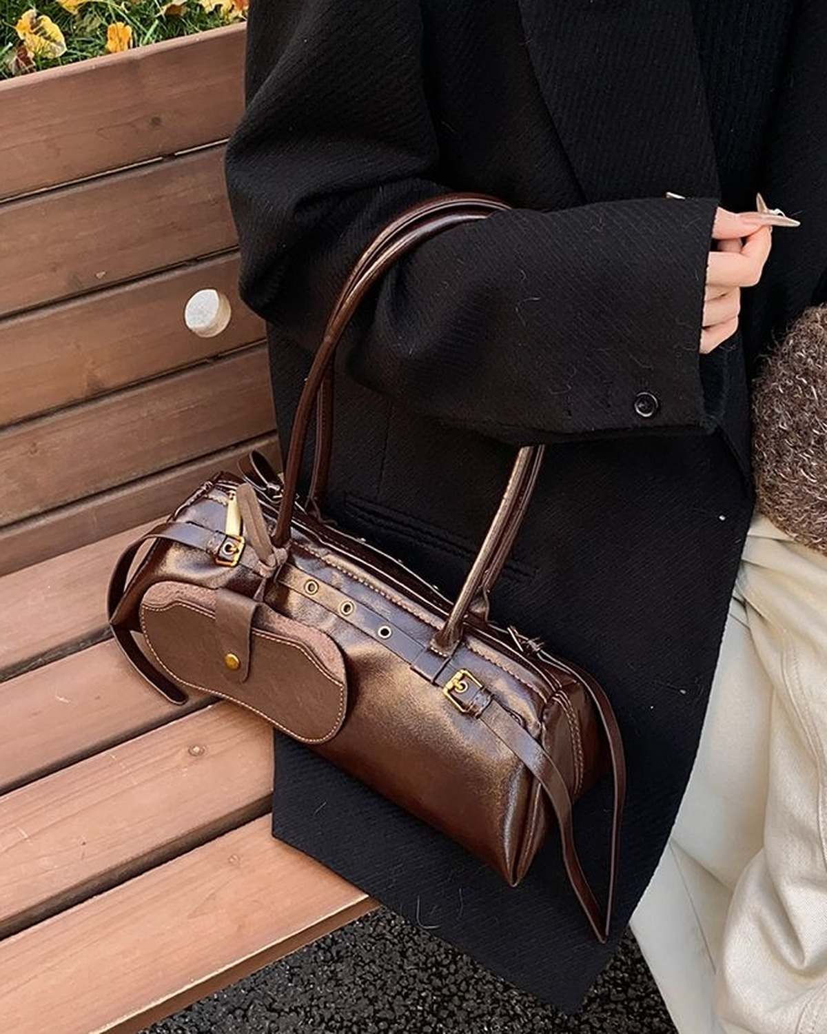Wildfool The Roma Bowling Bag — detail view