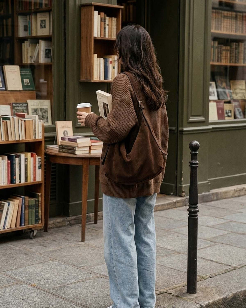 The Elba Hobo — worn