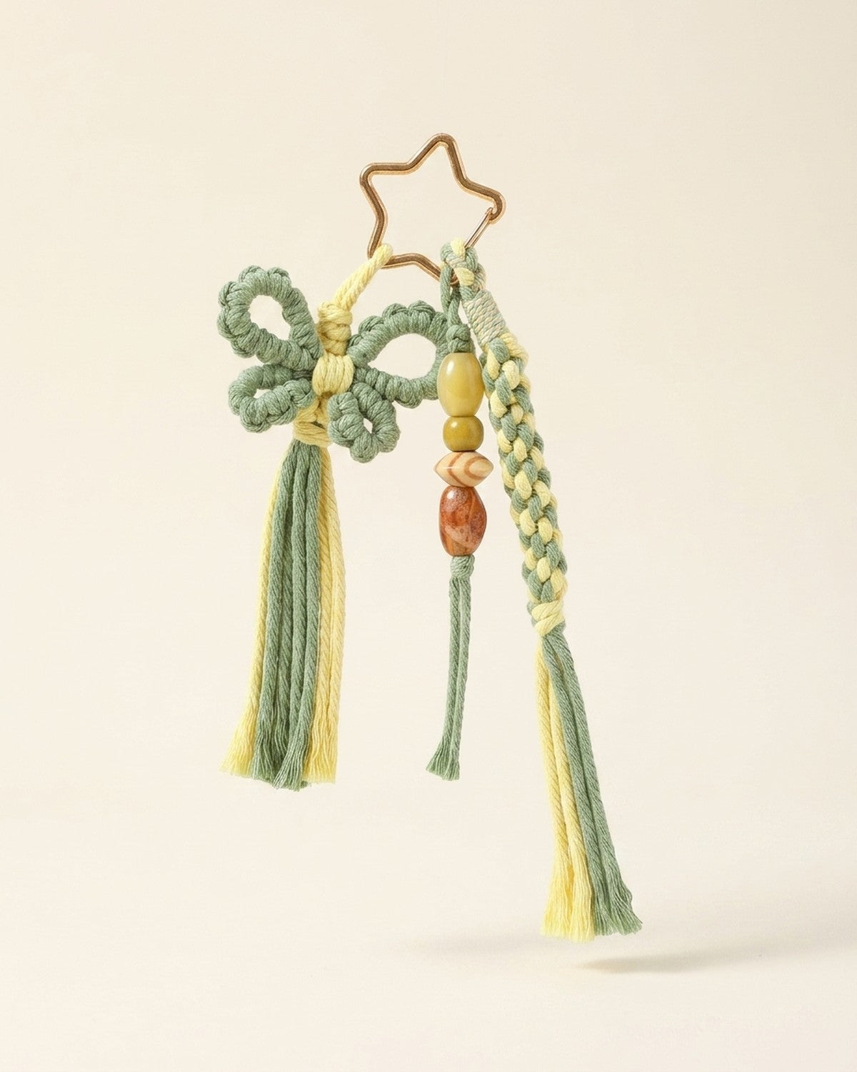 The Bohemian Tassel Charm - Teal