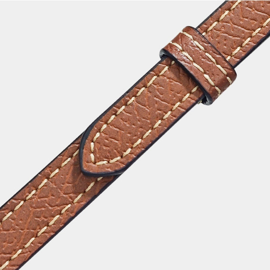 The Leather Conversion Strap — Saddle stitching