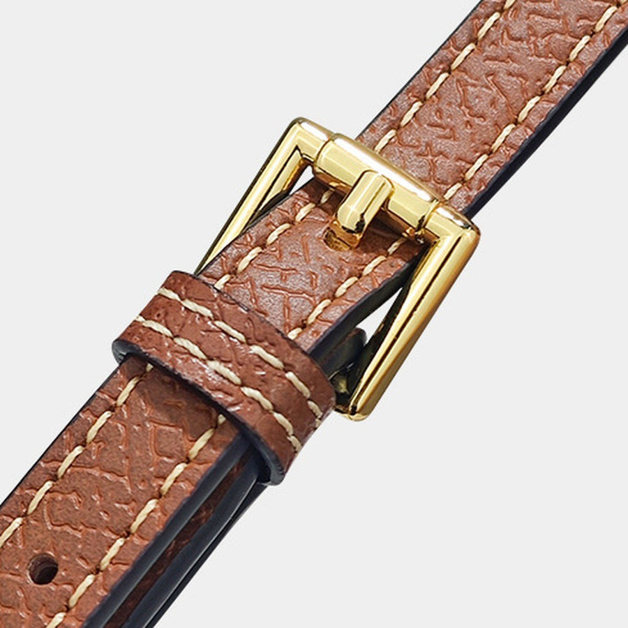The Leather Conversion Strap — Pin buckle