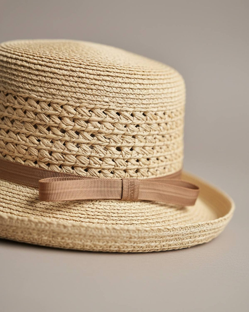 The Riviera Straw Fedora - Tan