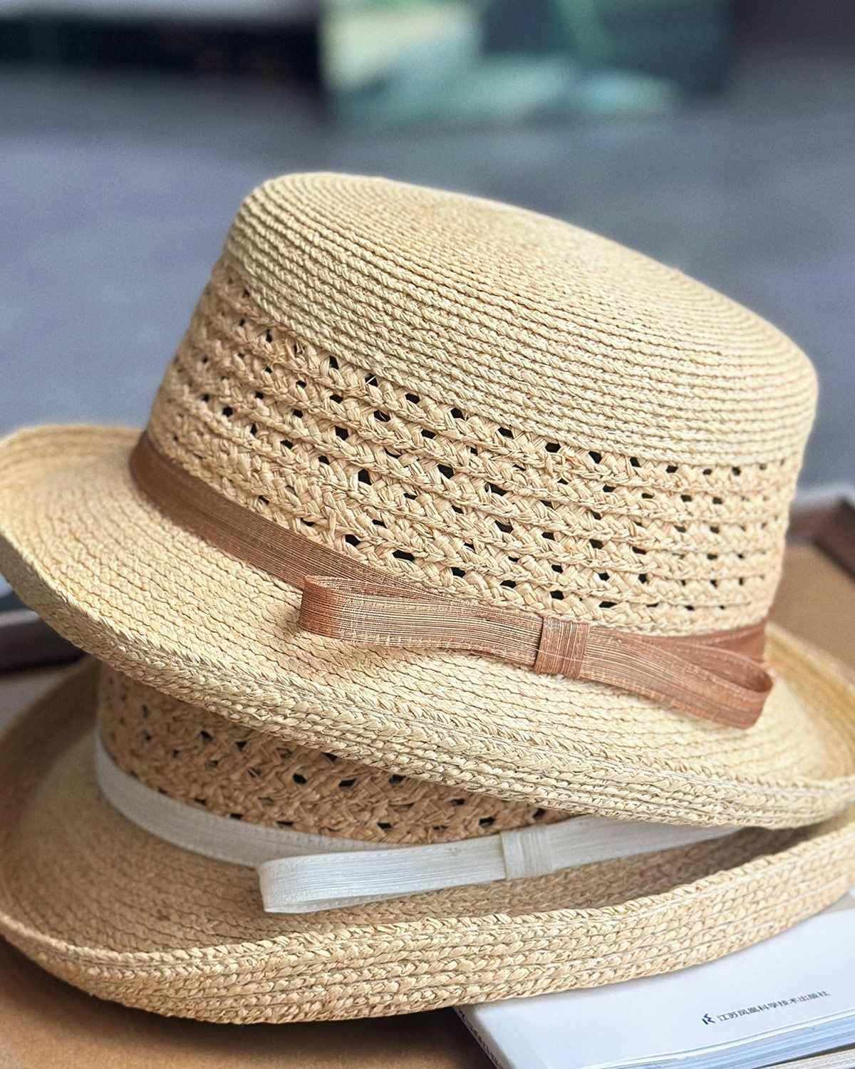 The Riviera Straw Fedora - Tan