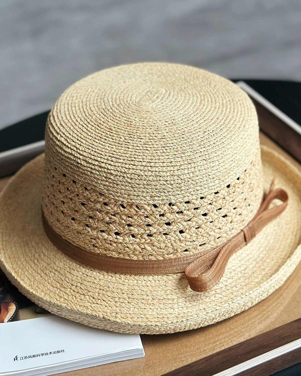 The Riviera Straw Fedora - Tan