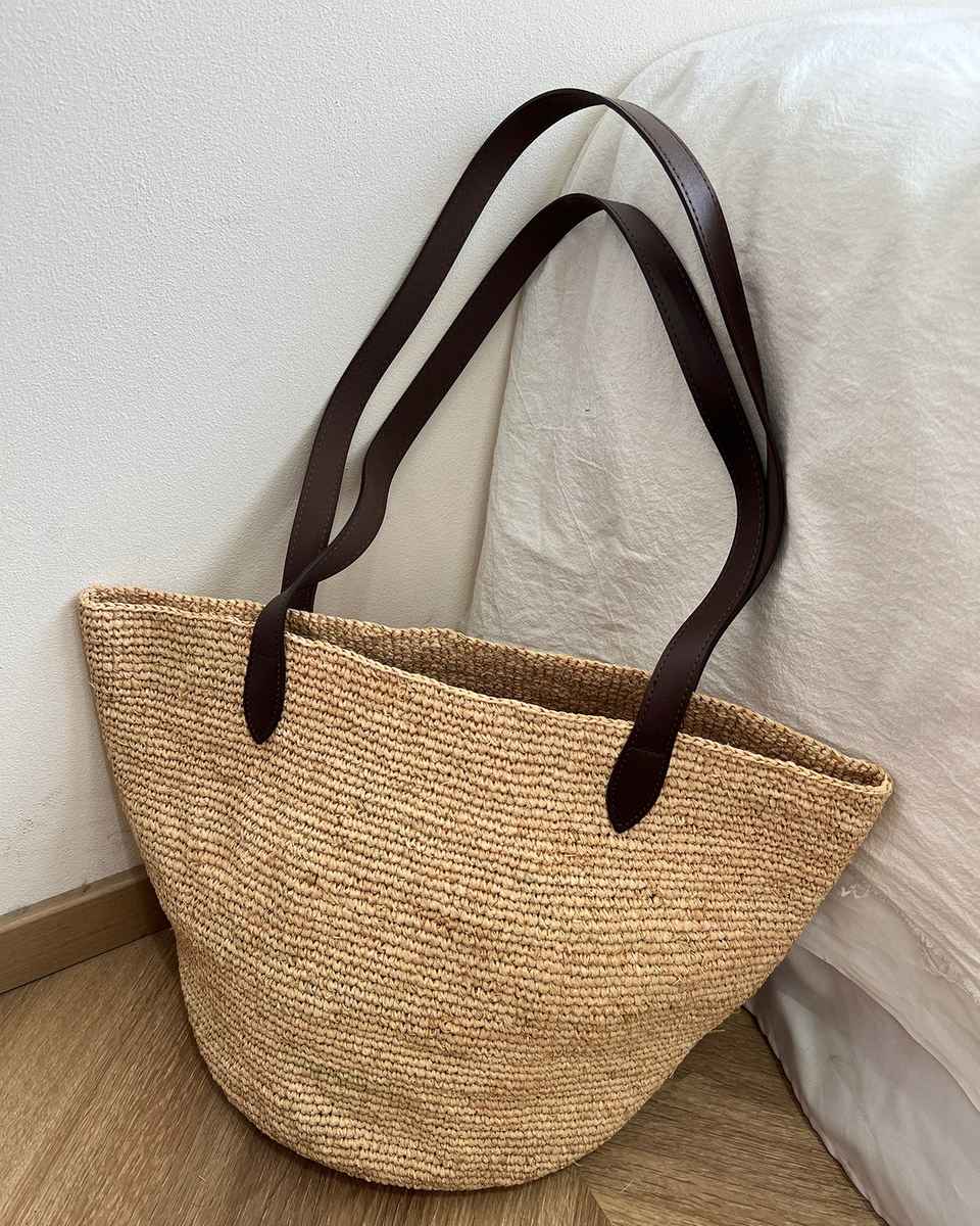 The Ostuni Straw Tote
