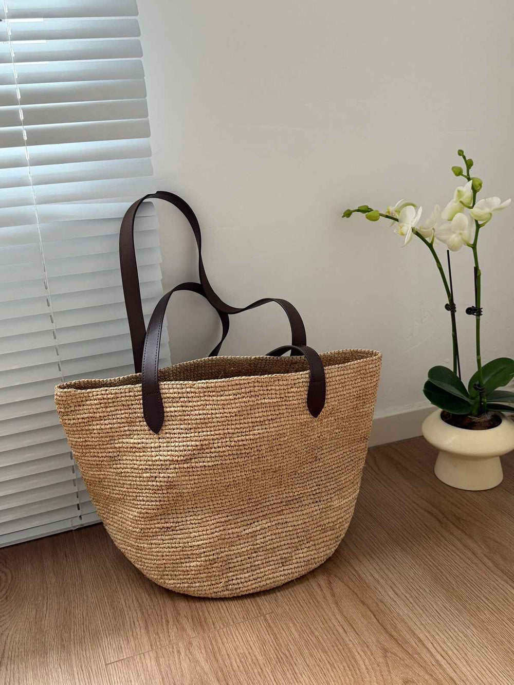 The Ostuni Straw Tote