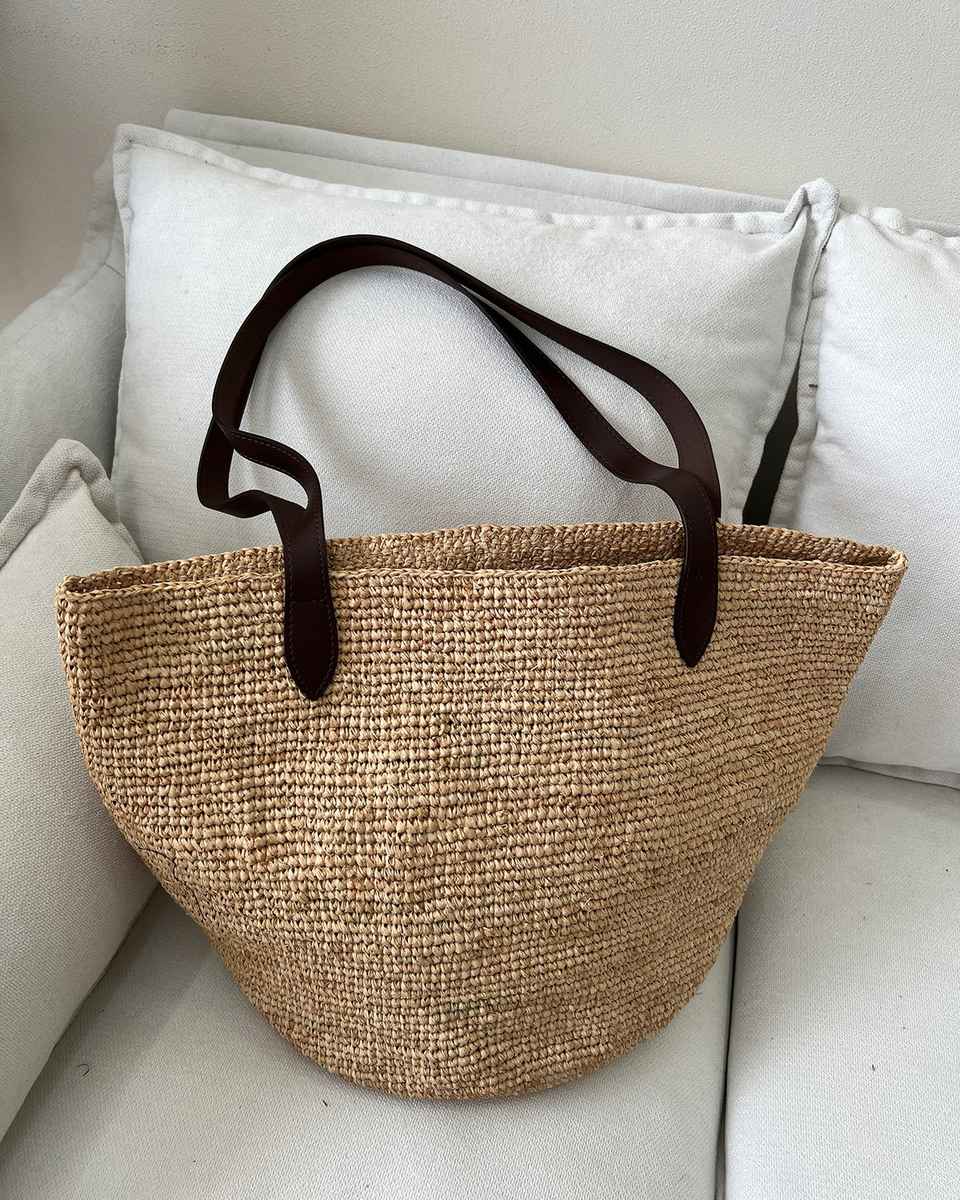 The Ostuni Straw Tote