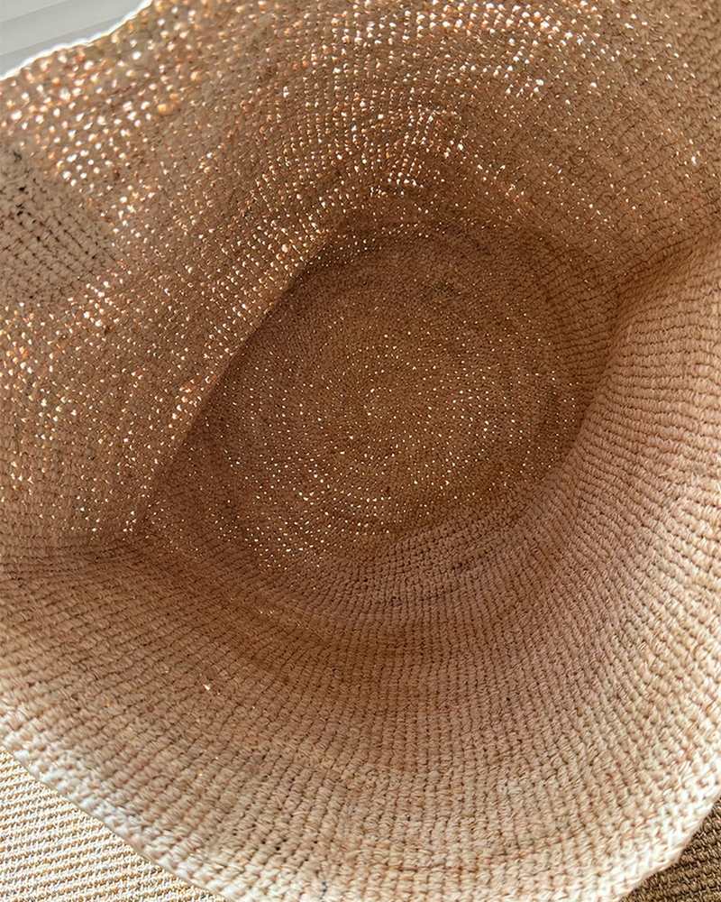 The Portofino Straw Bucket