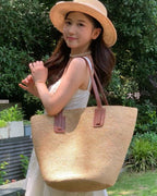 The Portofino Straw Bucket
