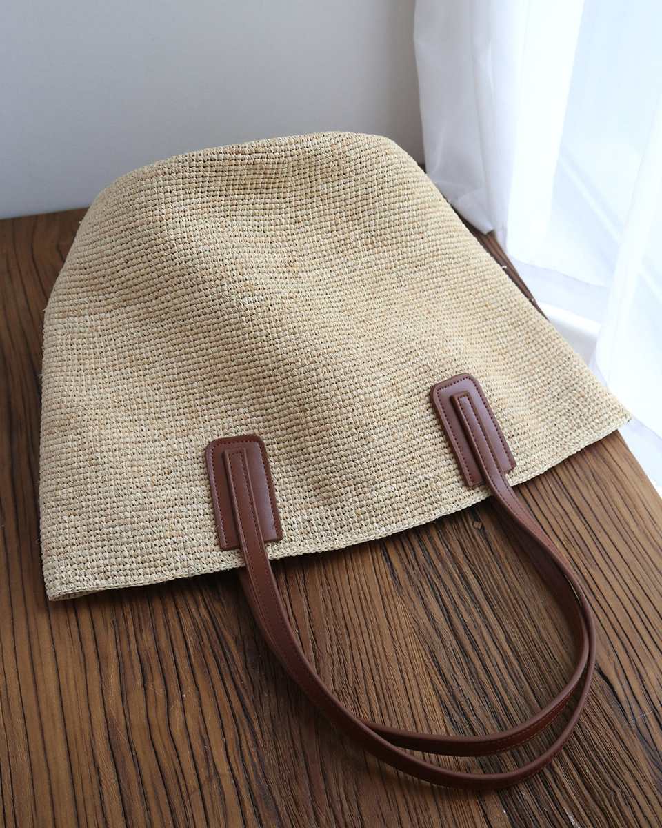 The Portofino Straw Bucket