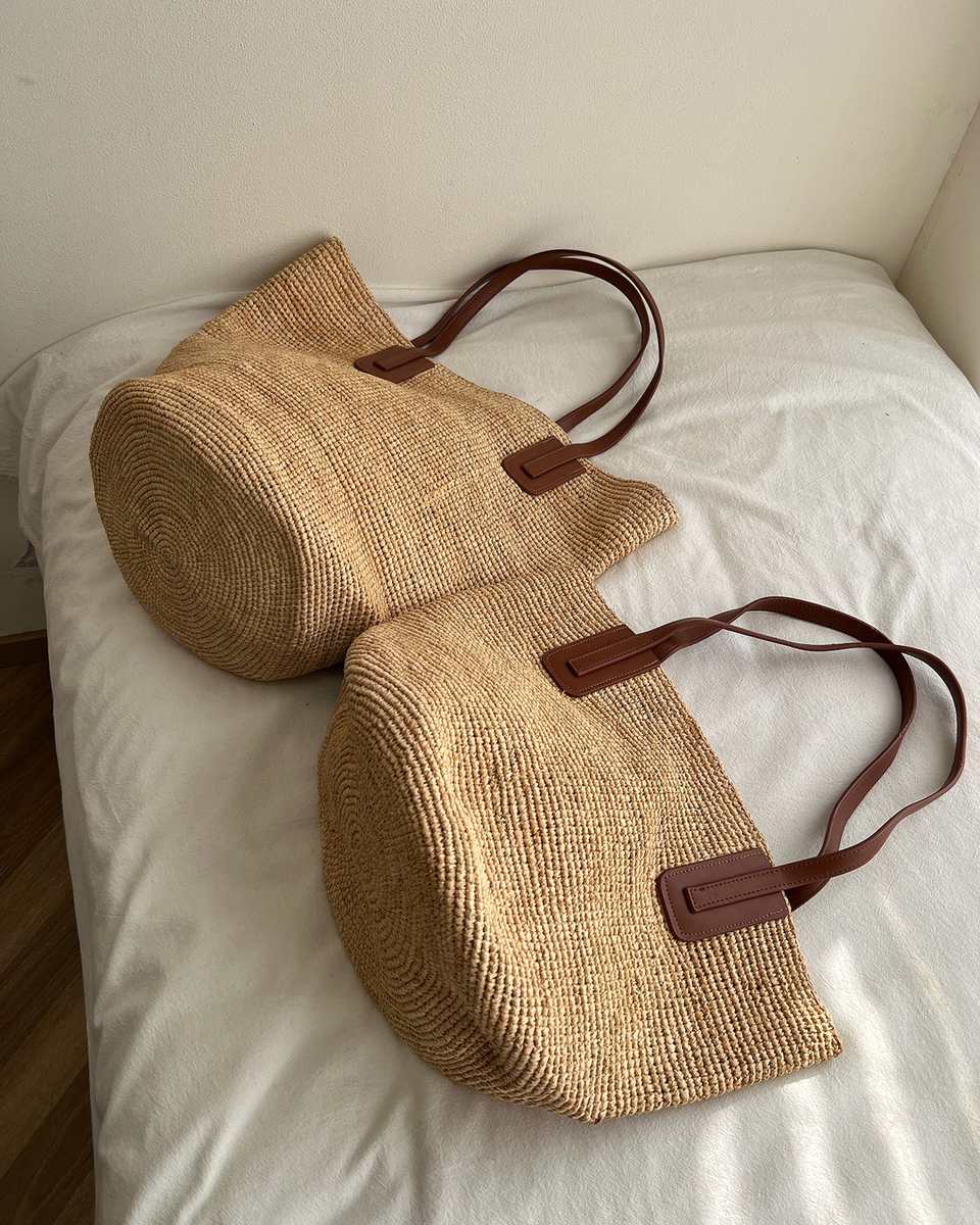 The Portofino Straw Bucket