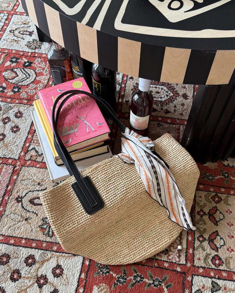 The Portofino Straw Bucket