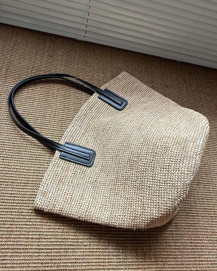 The Portofino Straw Bucket