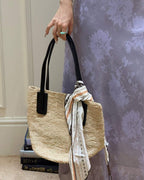 The Portofino Straw Bucket