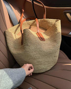 The Portofino Straw Bucket