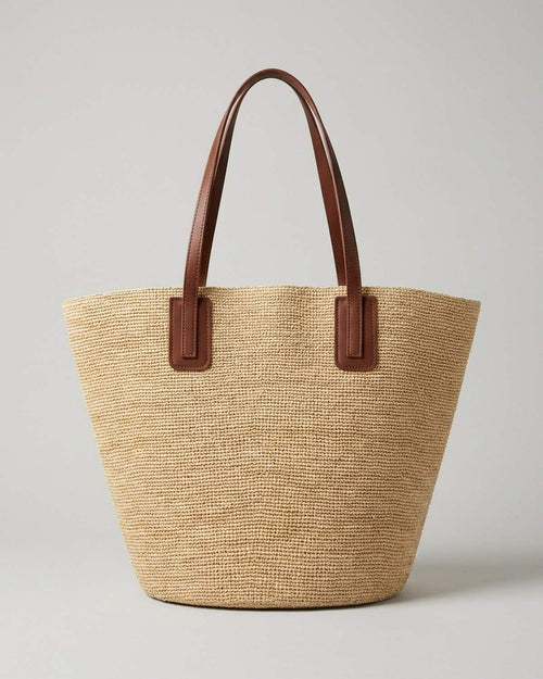 The Portofino Straw Bucket