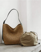 The Camogli Straw Crossbody