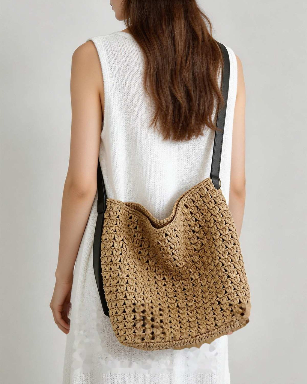 The Camogli Straw Crossbody