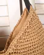 Wildfool The Menton Woven Shoulder Bag — detail view