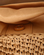 Wildfool The Menton Woven Shoulder Bag — detail view