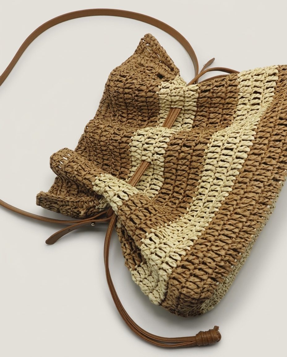 Wildfool The Amalfi Striped Tote — detail view