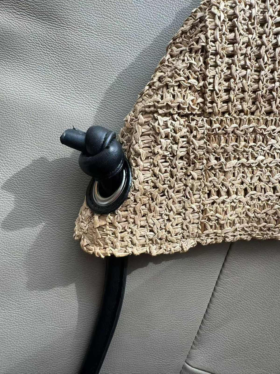The Trani Basket Shoulder Bag — Knot & eyelet
