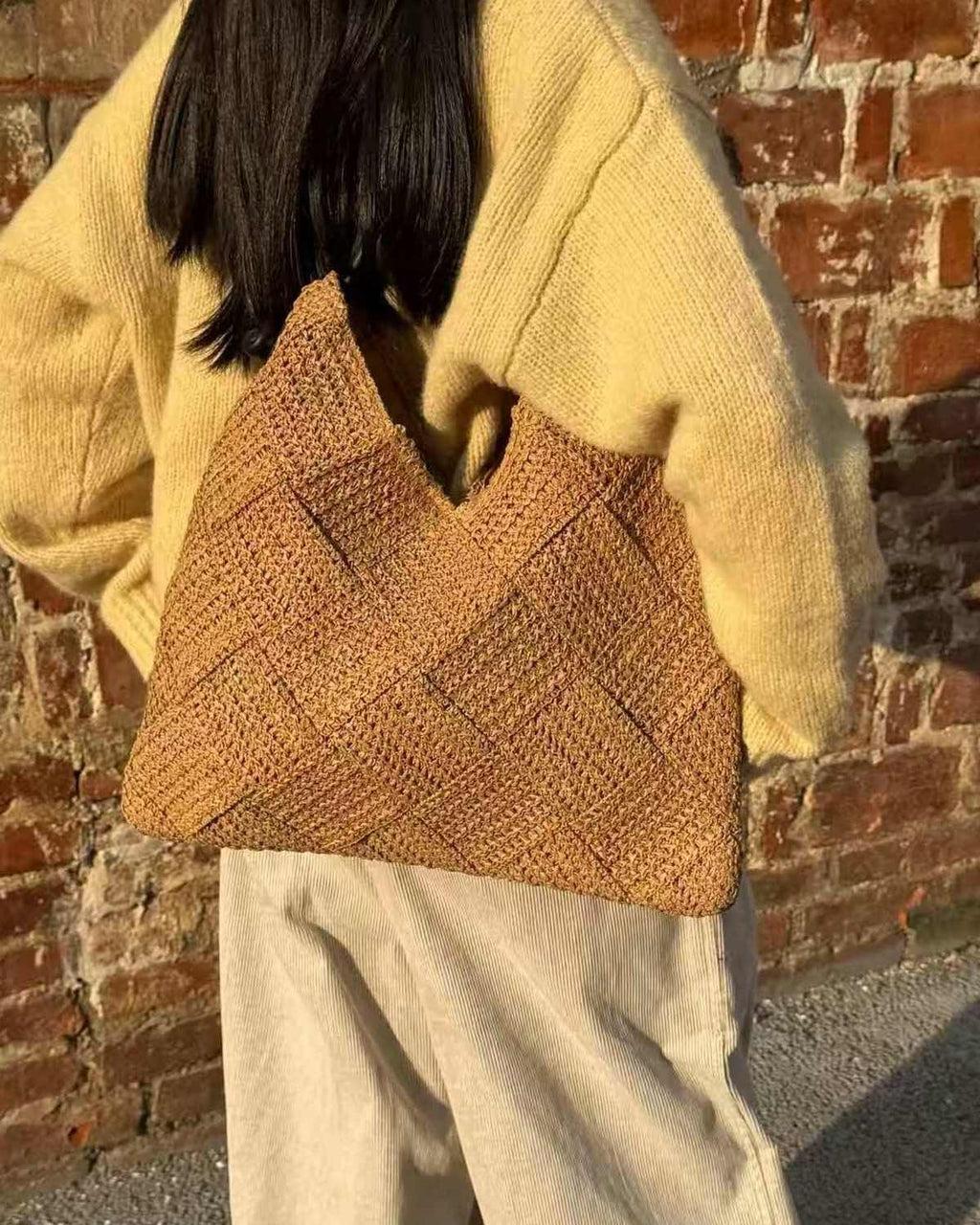 Wildfool The Trani Basket Shoulder Bag — detail view