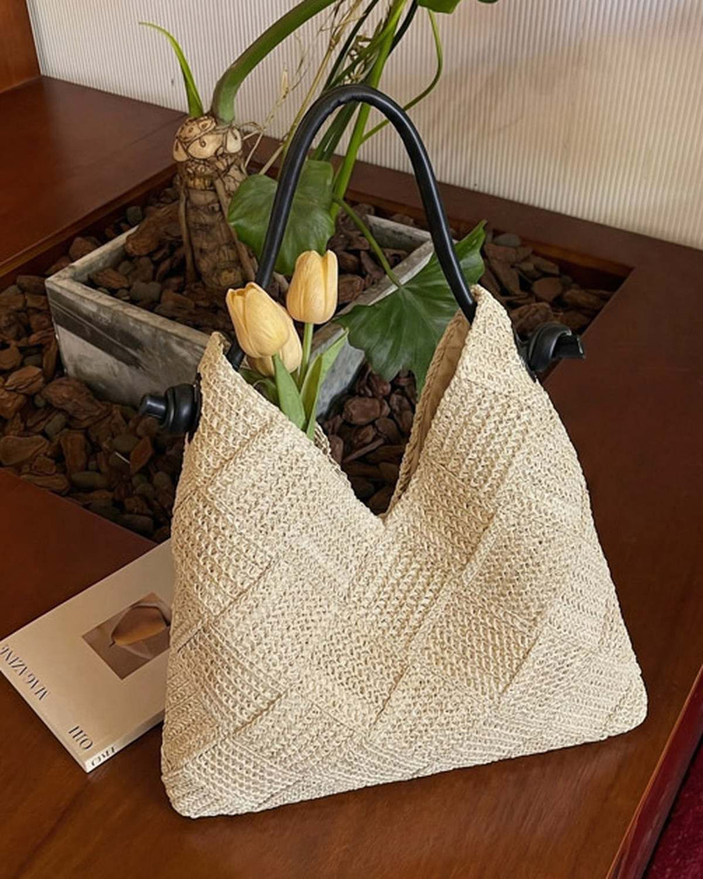 Wildfool The Trani Basket Shoulder Bag — detail view