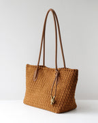 Wildfool The Torino Woven Tote — detail view