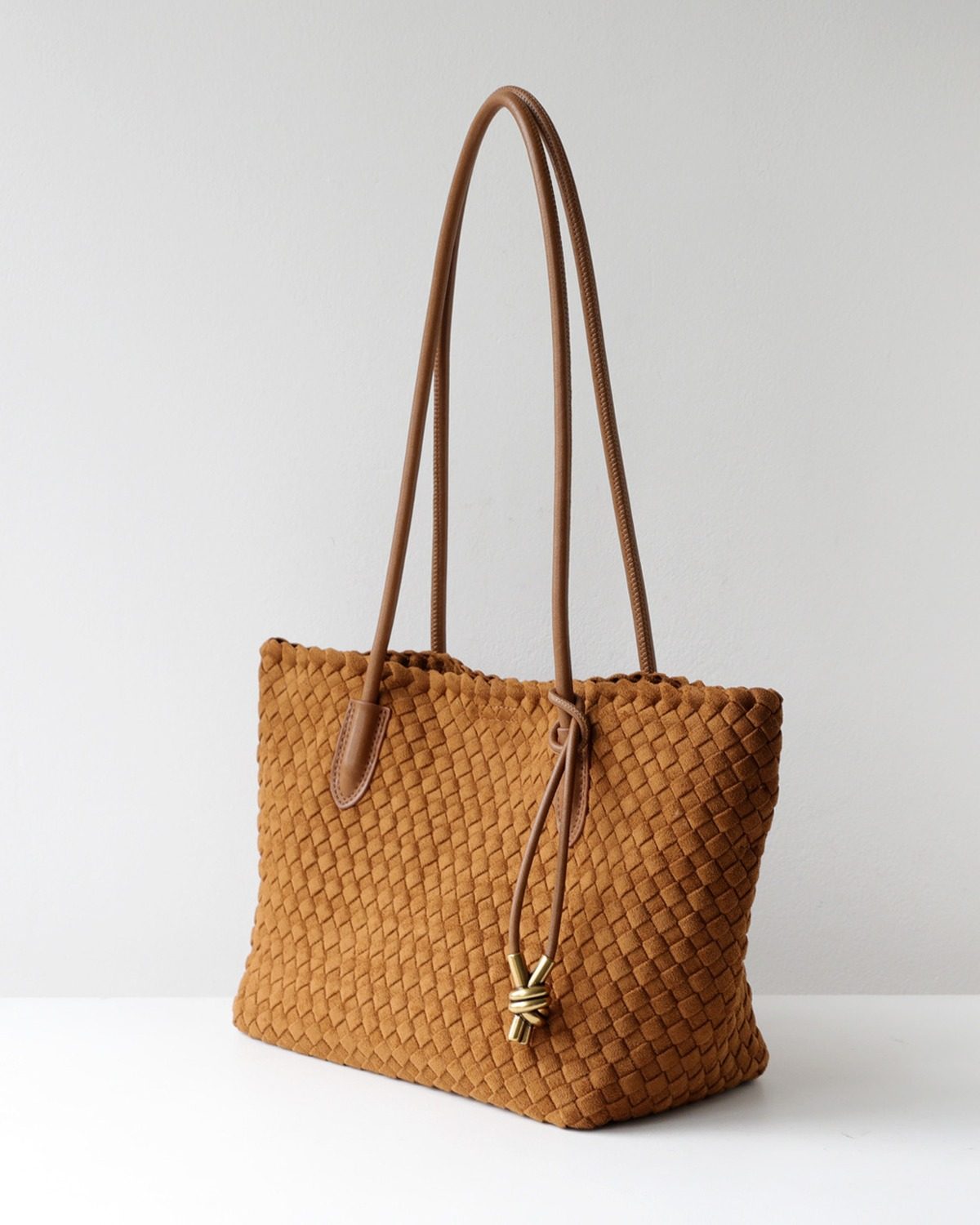 Wildfool The Torino Woven Tote — detail view