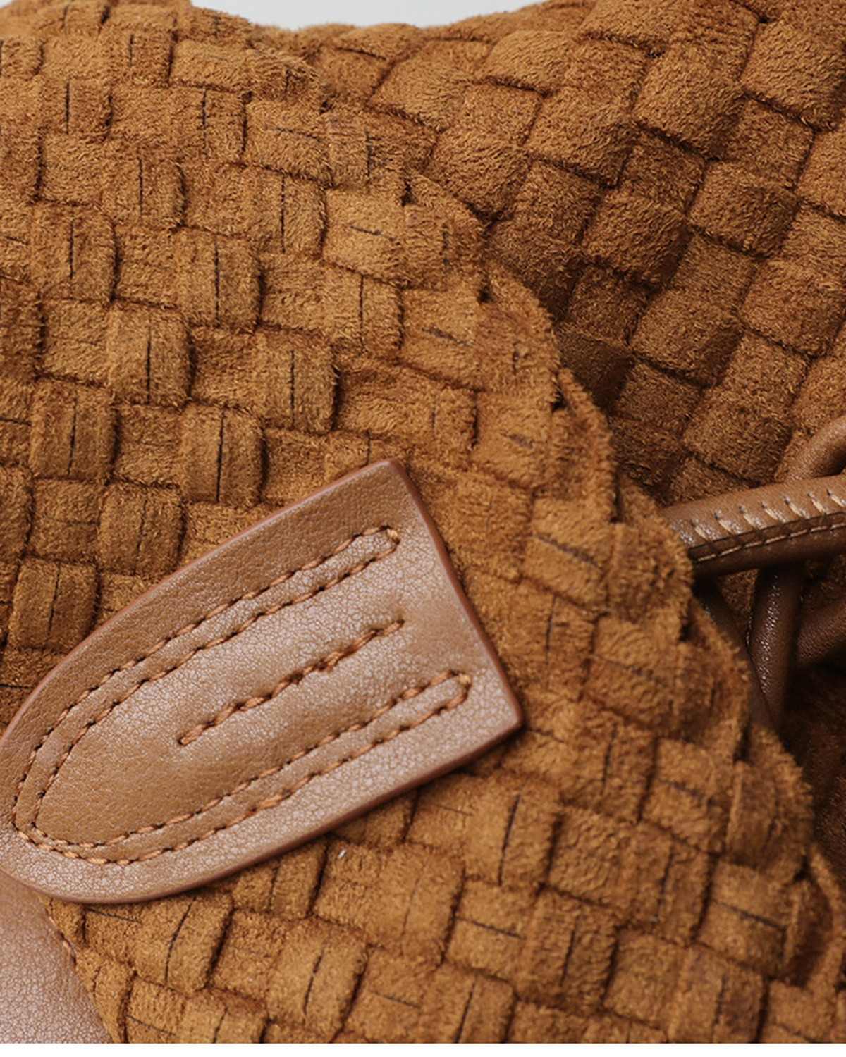 Wildfool The Torino Woven Tote — detail view
