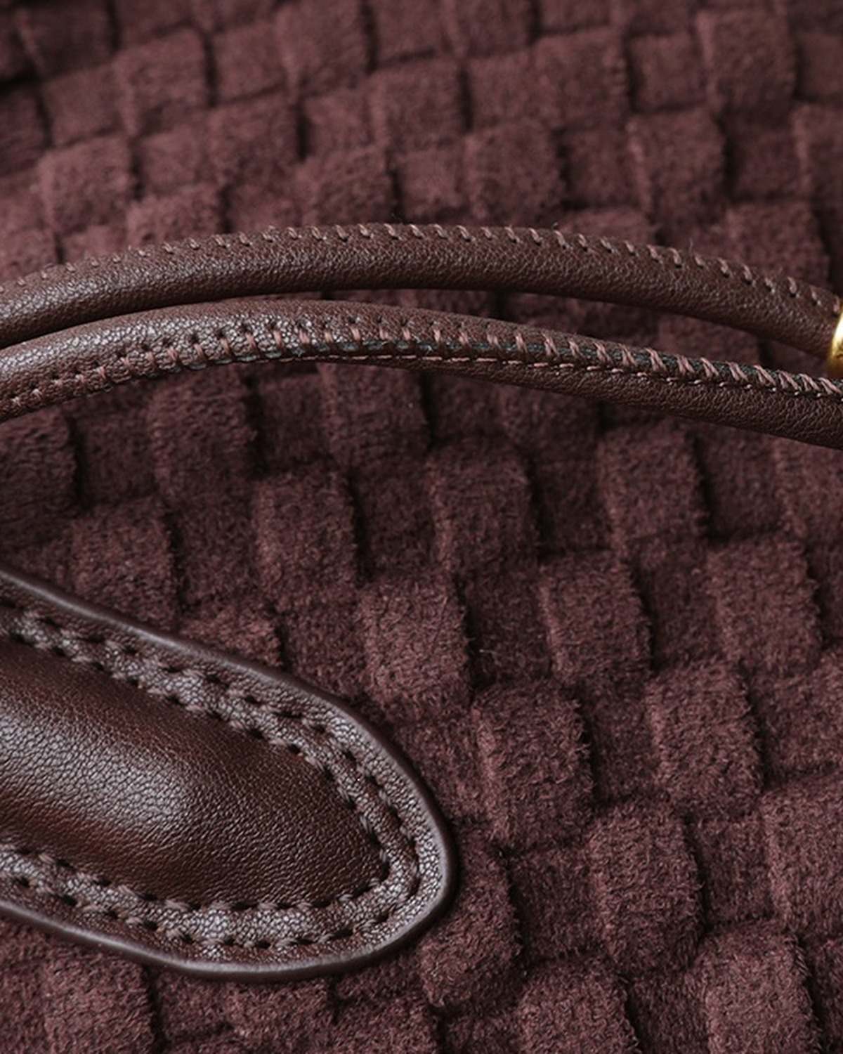 Wildfool The Torino Woven Tote — detail view