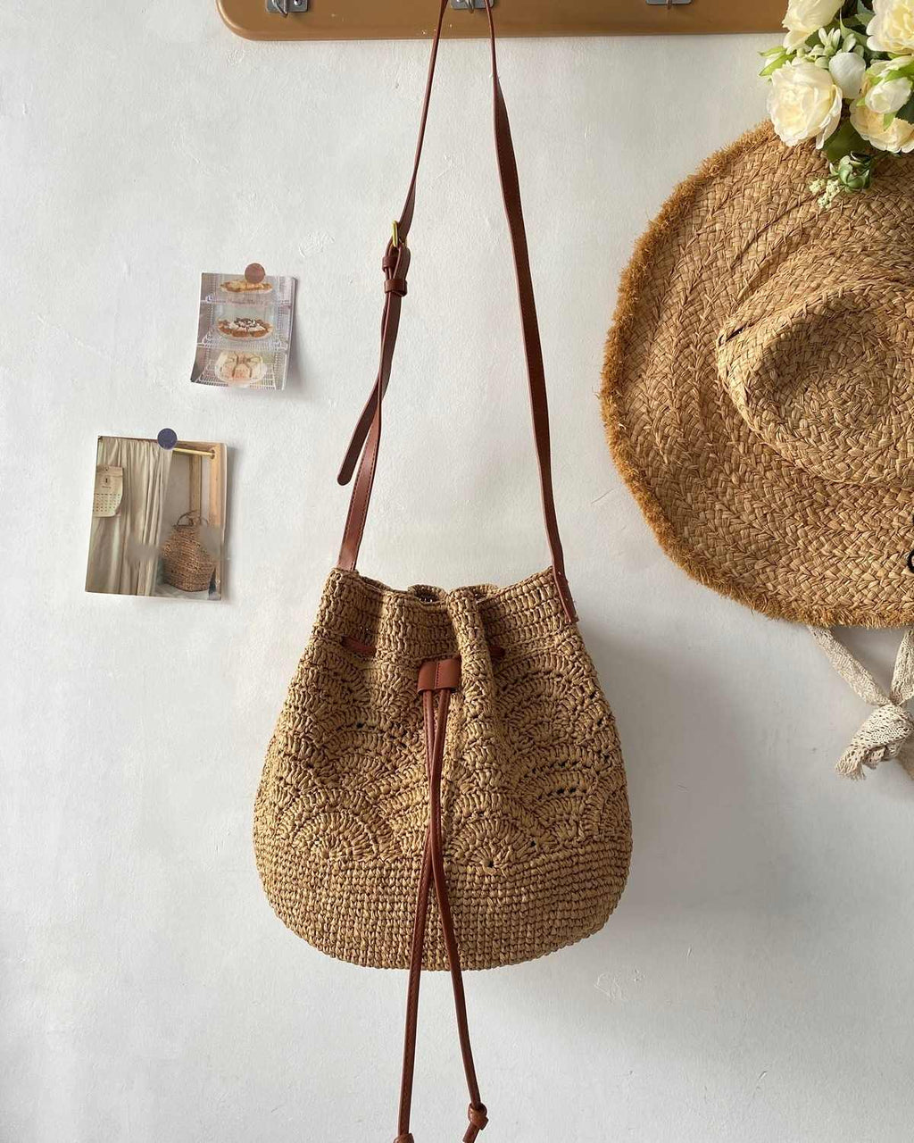 Wildfool The Bari Crochet Bucket — detail view