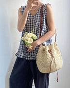 Wildfool The Bari Crochet Bucket — detail view