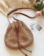Wildfool The Bari Crochet Bucket — detail view