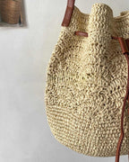 Wildfool The Bari Crochet Bucket — detail view