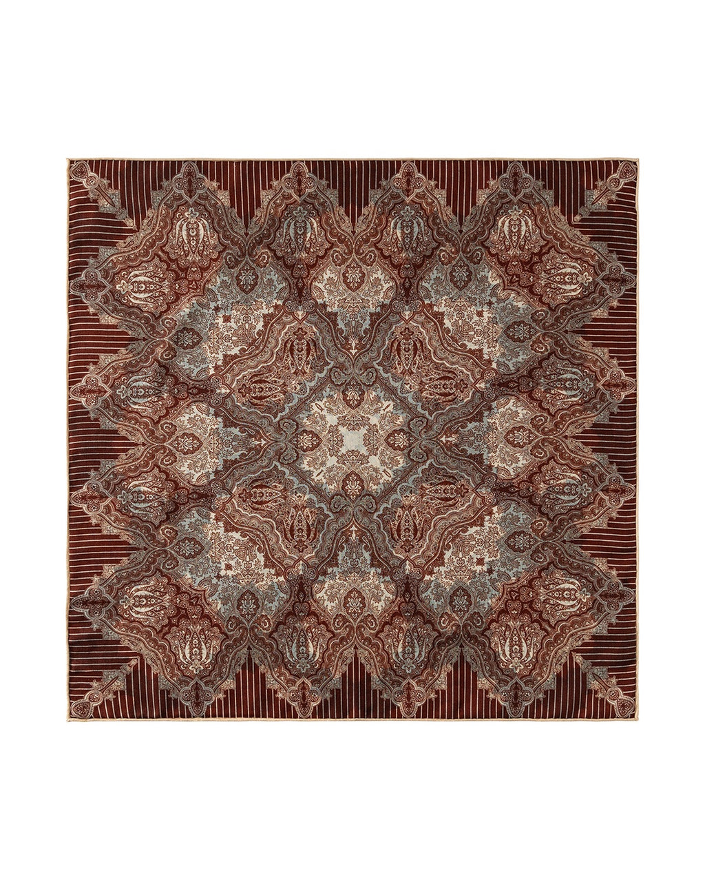 The Reversible Silk-Wool Square — Silk Road