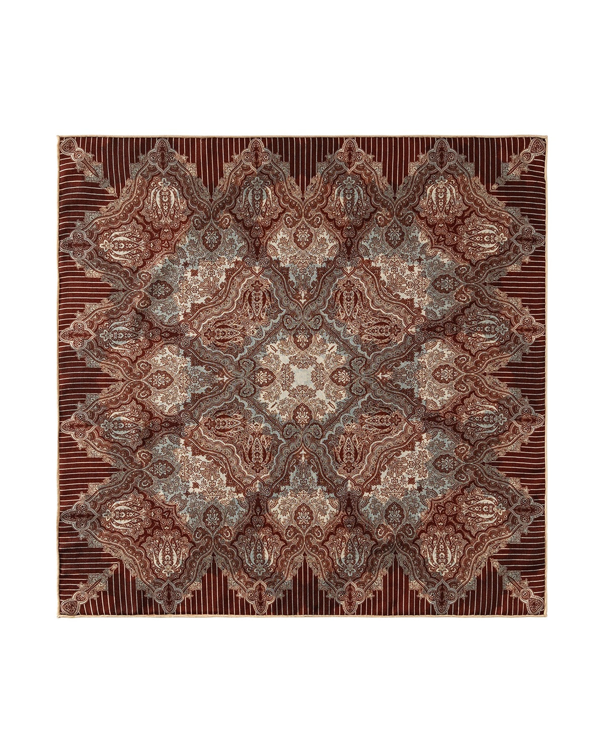 The Reversible Silk-Wool Square — Silk Road
