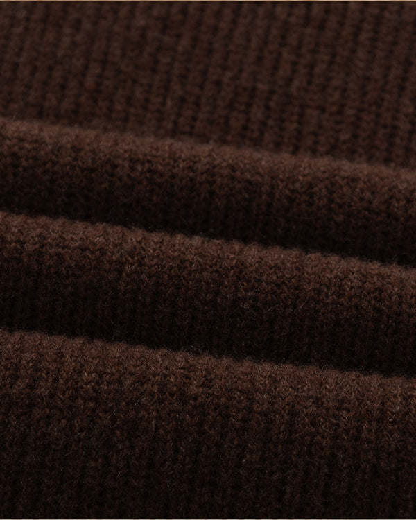 The Alashan Cashmere-Blend Rib Knit Scarf detail