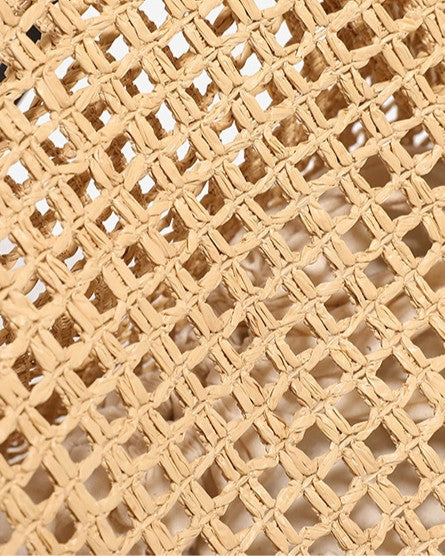 Das offene Raffia-Marktset