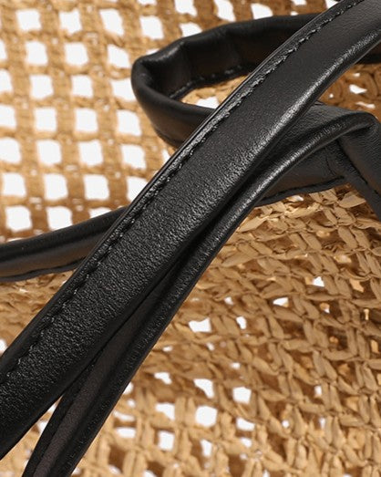 Das offene Raffia-Marktset